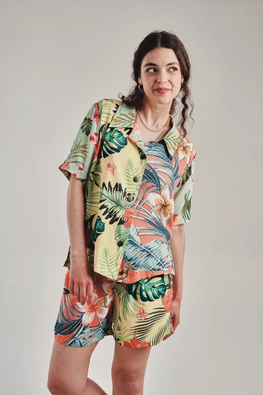 Ocean Rayon Shirt Tropical Print sold by Ivalo.com