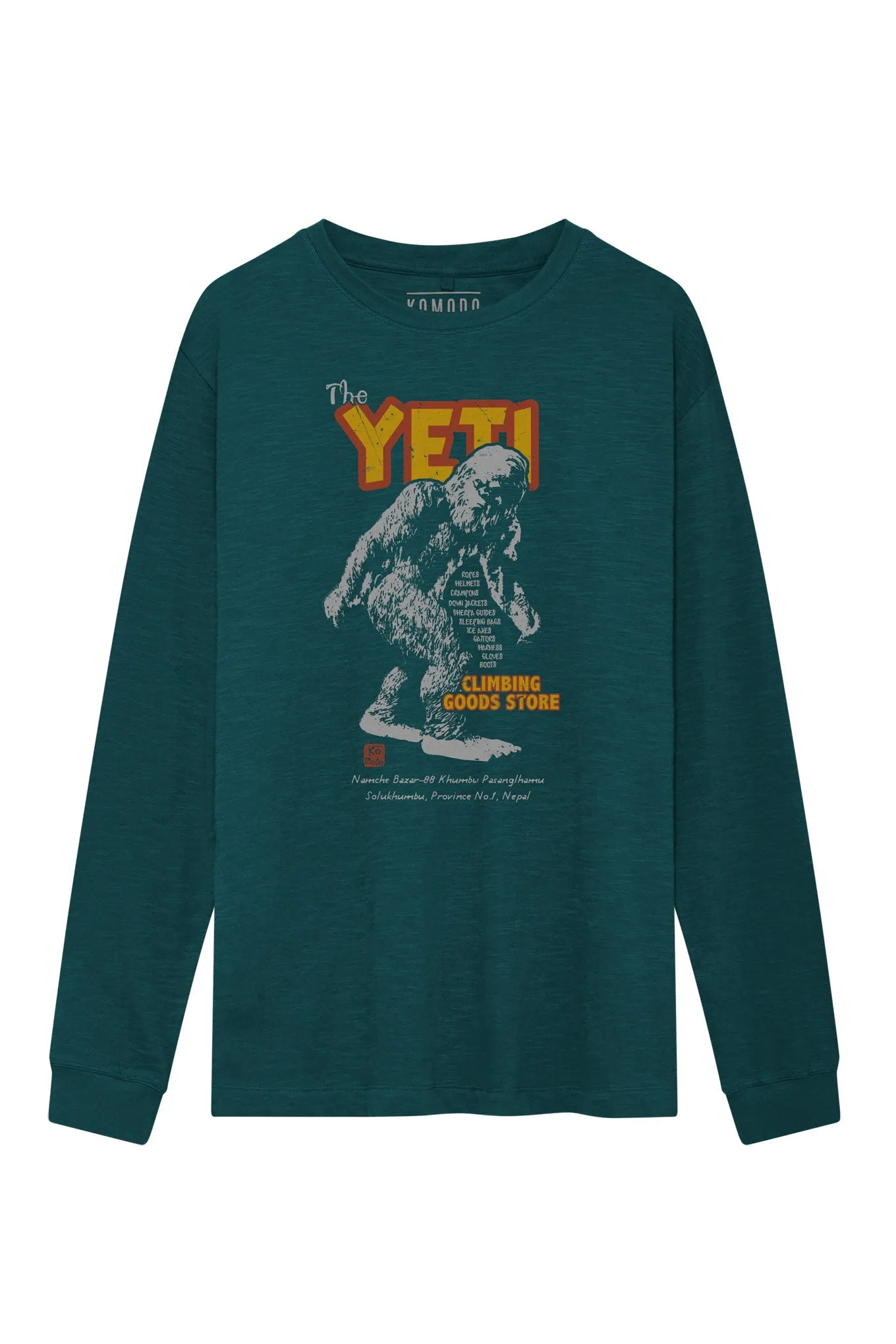 YETI Organic Cotton Tee - Teal sold by Ivalo.com product image thumbnail 3