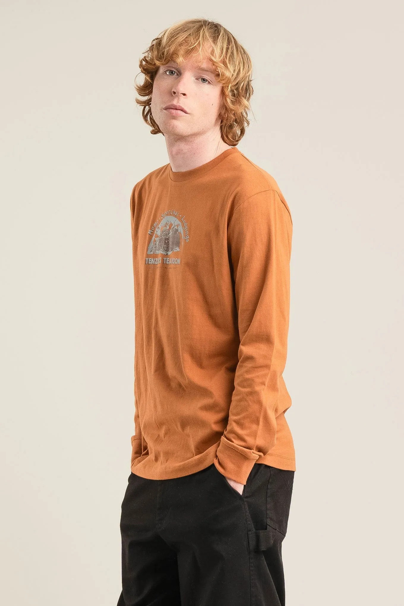 Team Rooms Organic Cotton T-Shirt Gold sold by Ivalo.com product image thumbnail 2