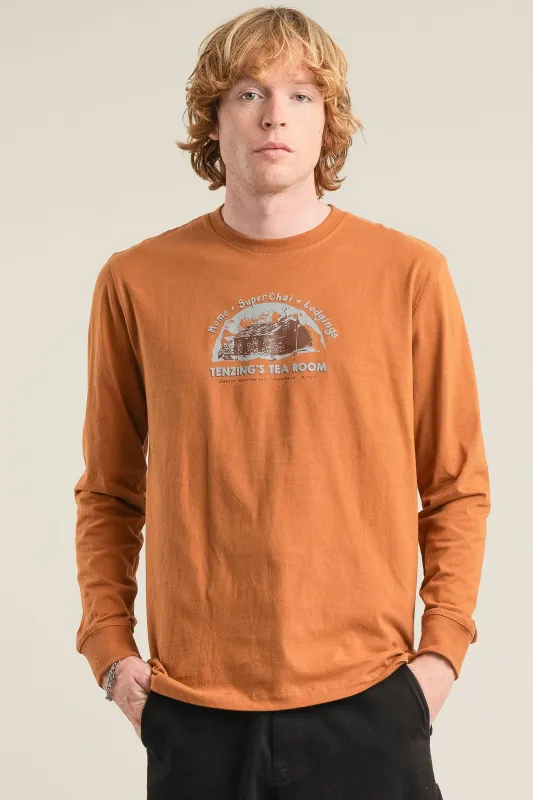 Team Rooms Organic Cotton T-Shirt Gold made by Ivalo.com