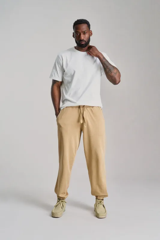 Adam Organic Cotton Sweatpants Beige sold by Ivalo.com