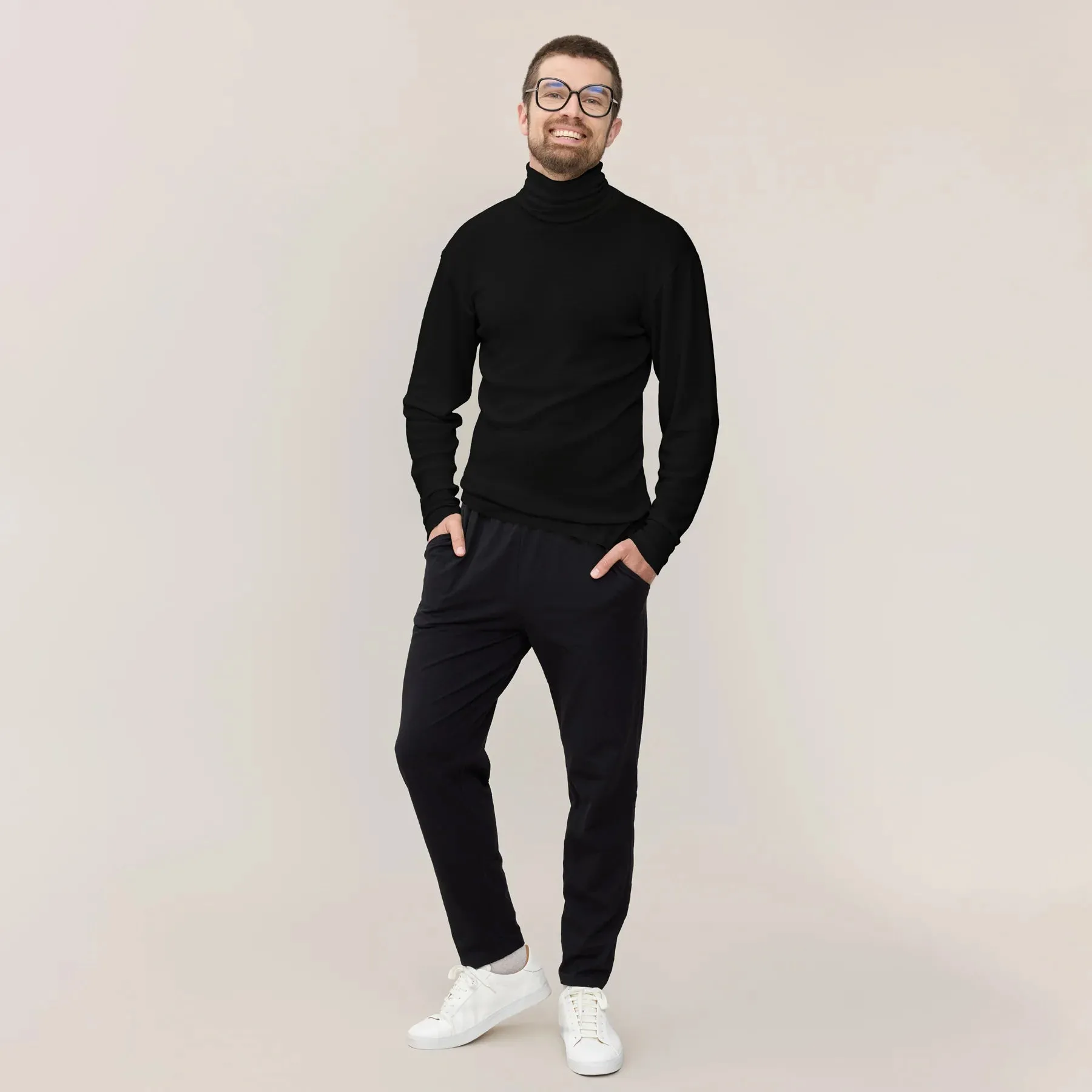 Klassikko Men's Turtleneck Long-Sleeve Black sold by Ivalo.com product image thumbnail 3