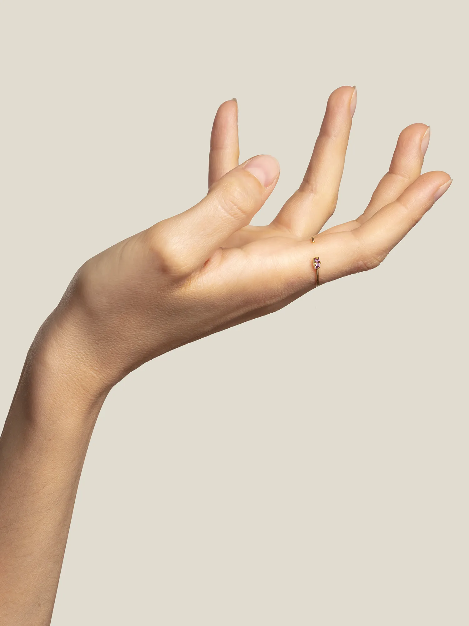 Jules Silver Ring Champagne sold by Ivalo.com product image thumbnail 2