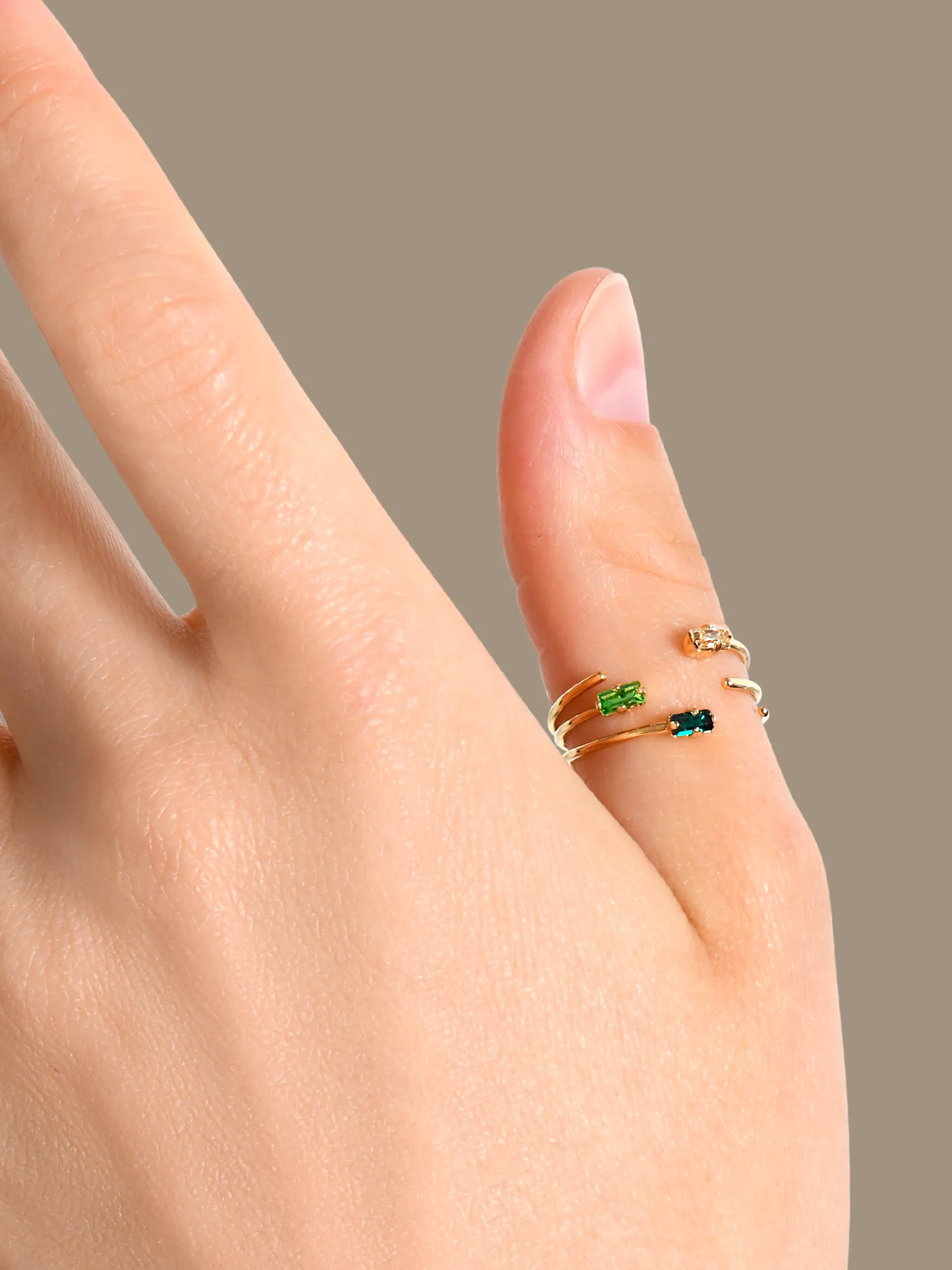 Jules Ring Green sold by Ivalo.com product image thumbnail 2
