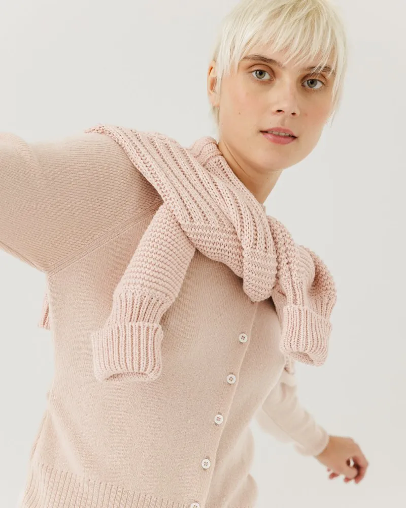 Indraja Wool & Cashmere Cardigan Dusty Pink sold by Ivalo.com product image thumbnail 5