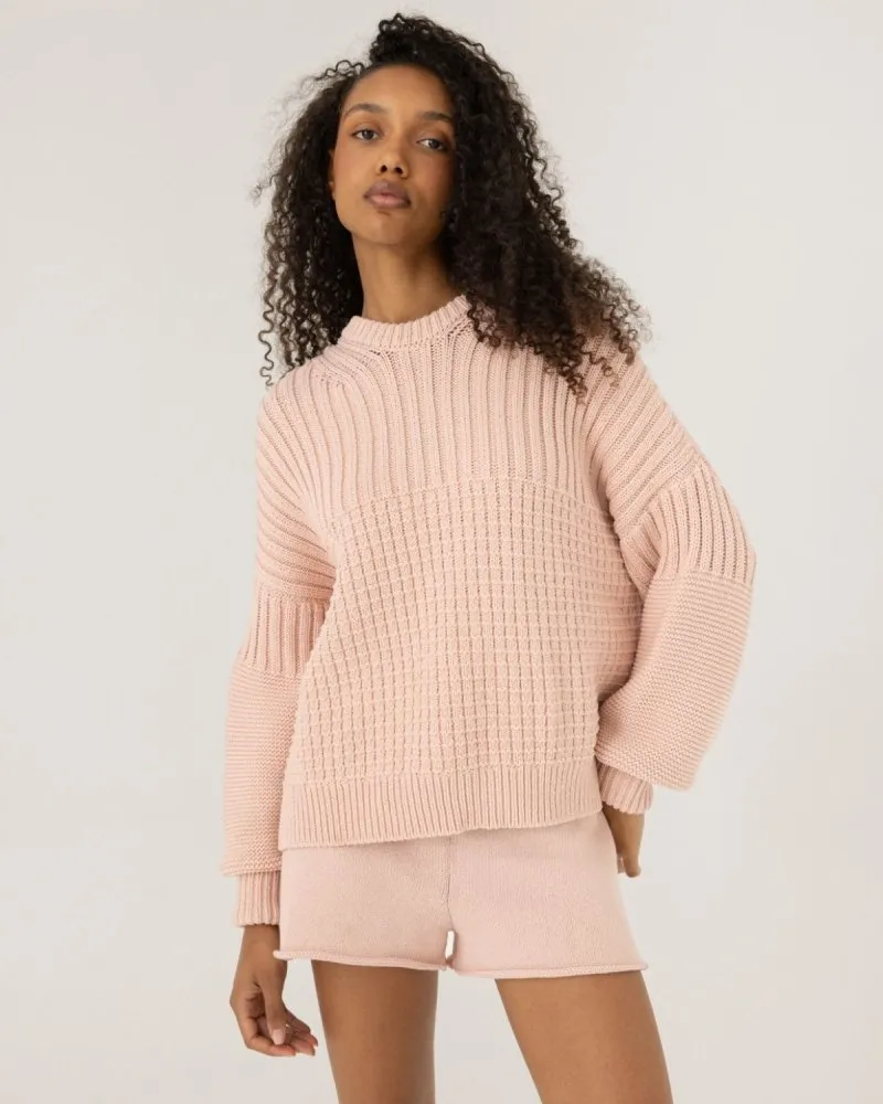 Delčia Cotton Sweater Dusty Pink sold by Ivalo.com product image thumbnail 3