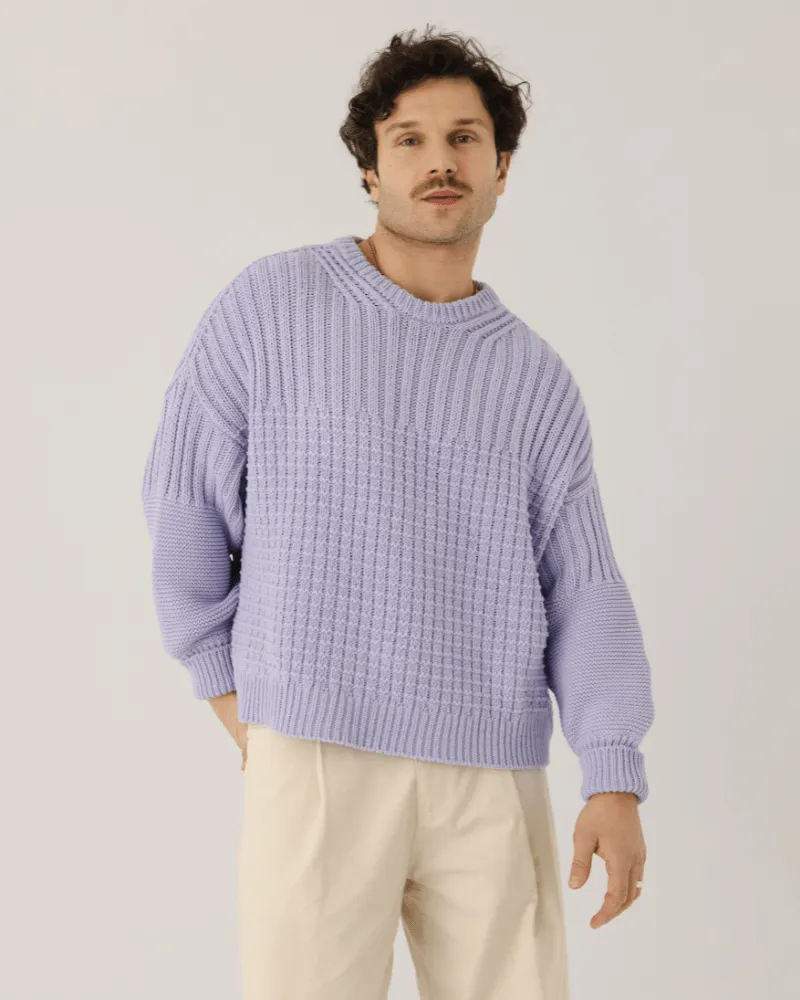 Delčia Cotton Sweater Lilac sold by Ivalo.com product image thumbnail 5