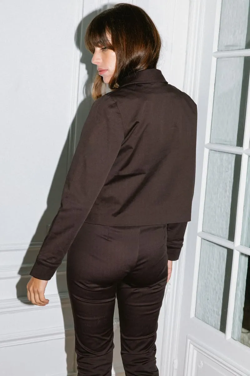 Dahlia Jacket Brown sold by Ivalo.com product image thumbnail 4