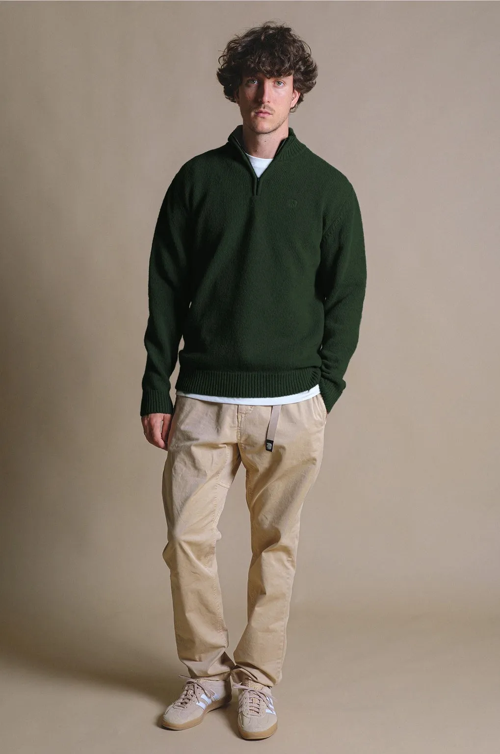 Bernia Quarter Zip Knit Forest Green sold by Ivalo.com product image thumbnail 5