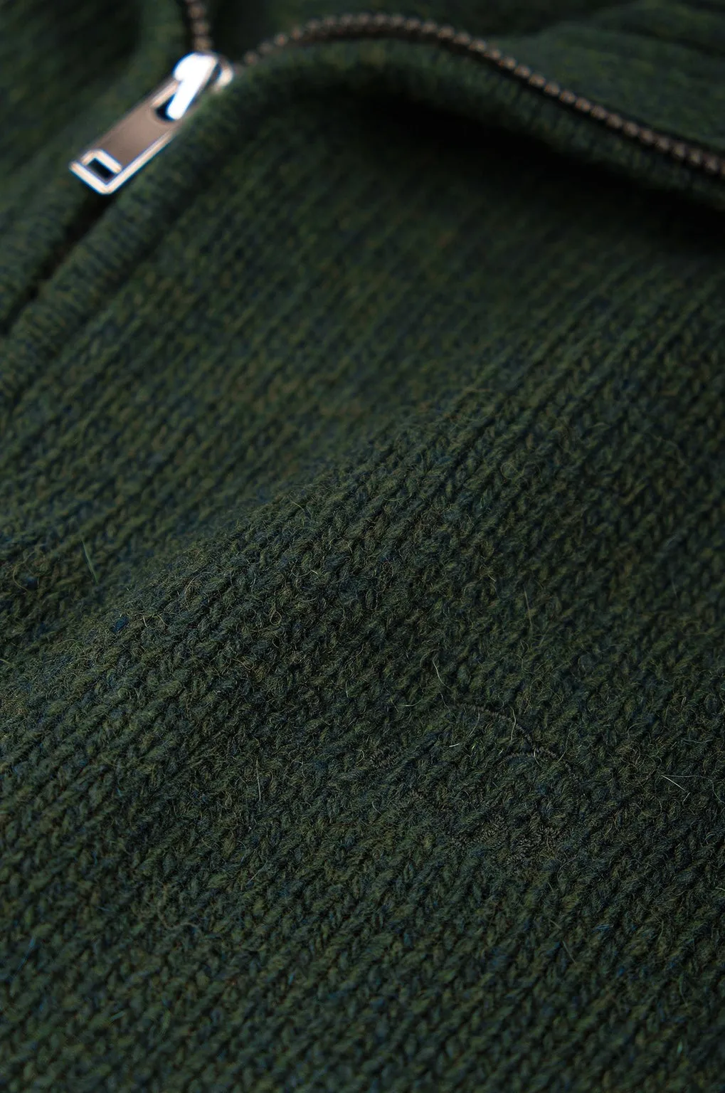 Bernia Quarter Zip Knit Forest Green sold by Ivalo.com product image thumbnail 4