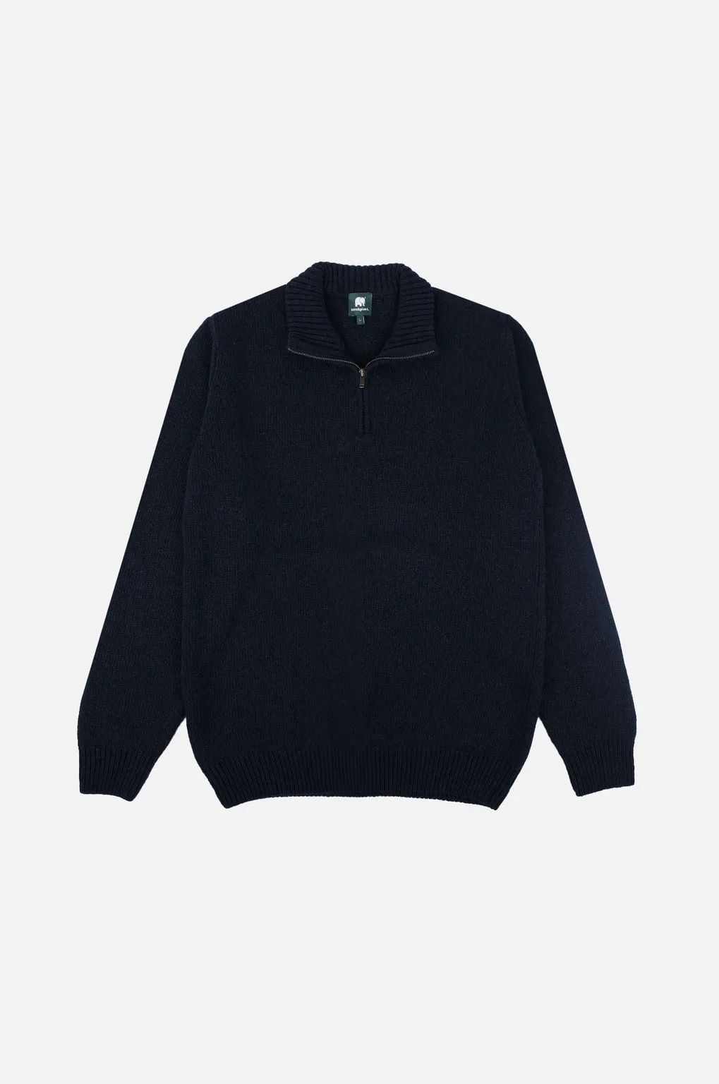 Bernia Quarter Zip Knit Ocean Blue sold by Ivalo.com