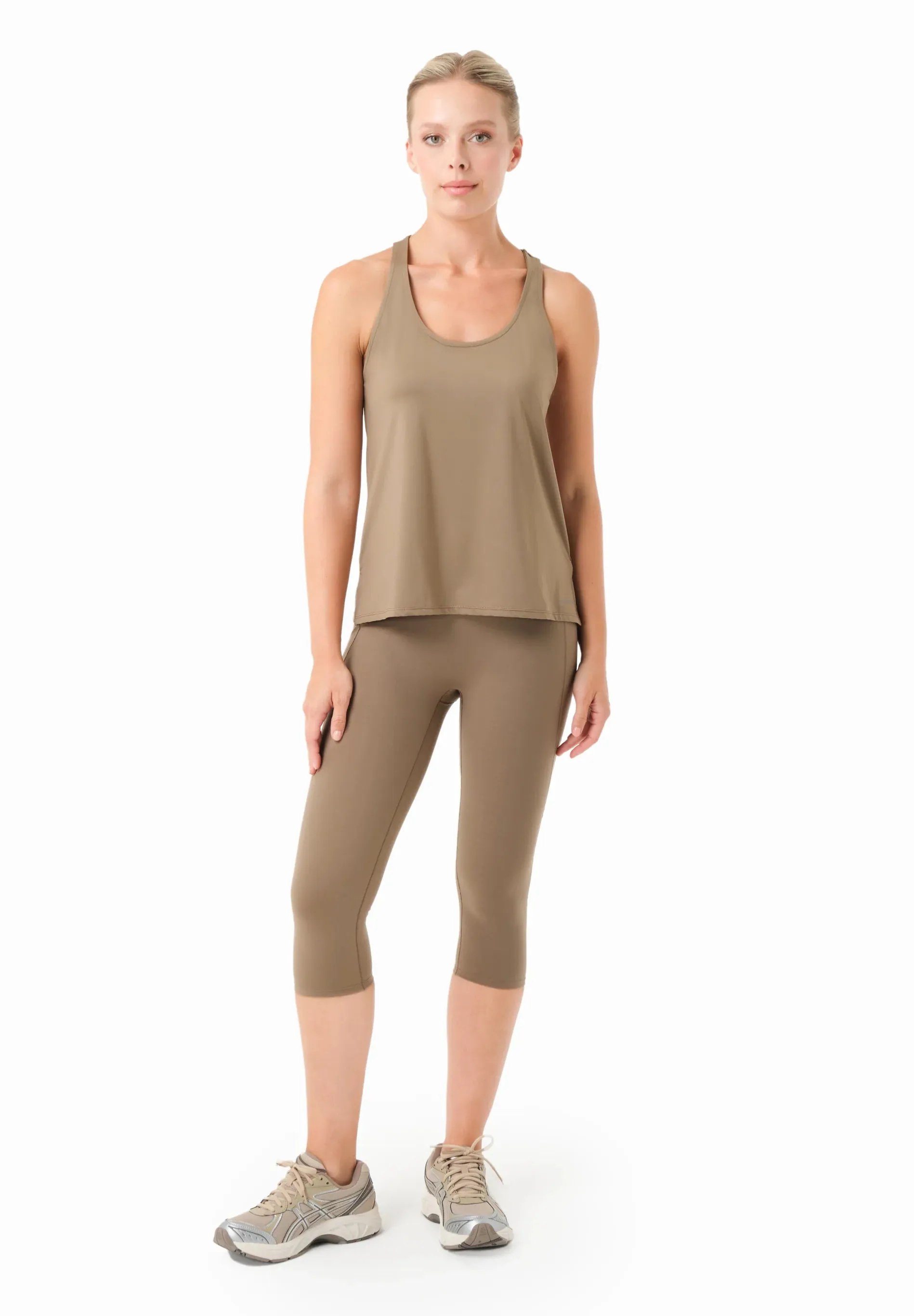 Tinna Sporty Tank Top Gravel sold by Ivalo.com product image thumbnail 2