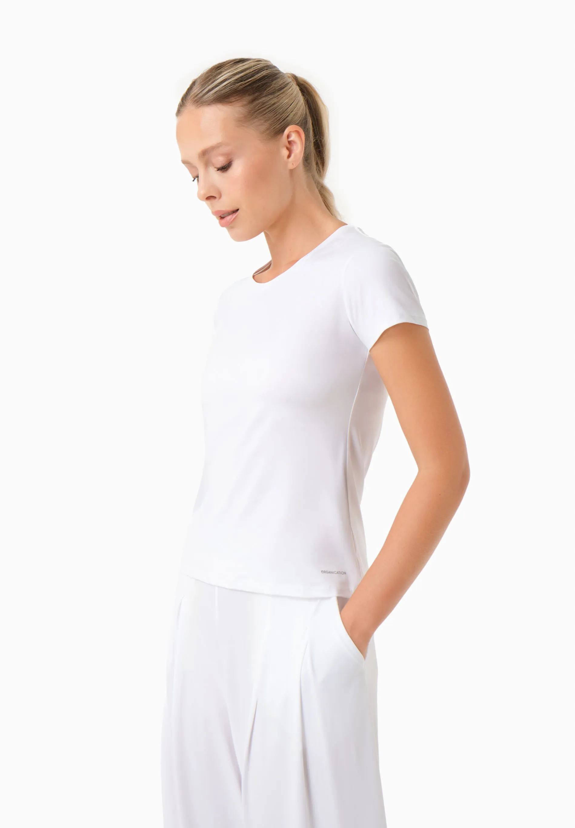 Tattum Sporty T-shirt White sold by Ivalo.com product image thumbnail 4