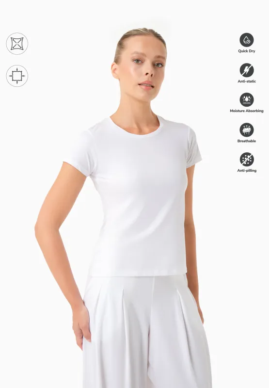 Tattum Sporty T-shirt White made by Ivalo.com