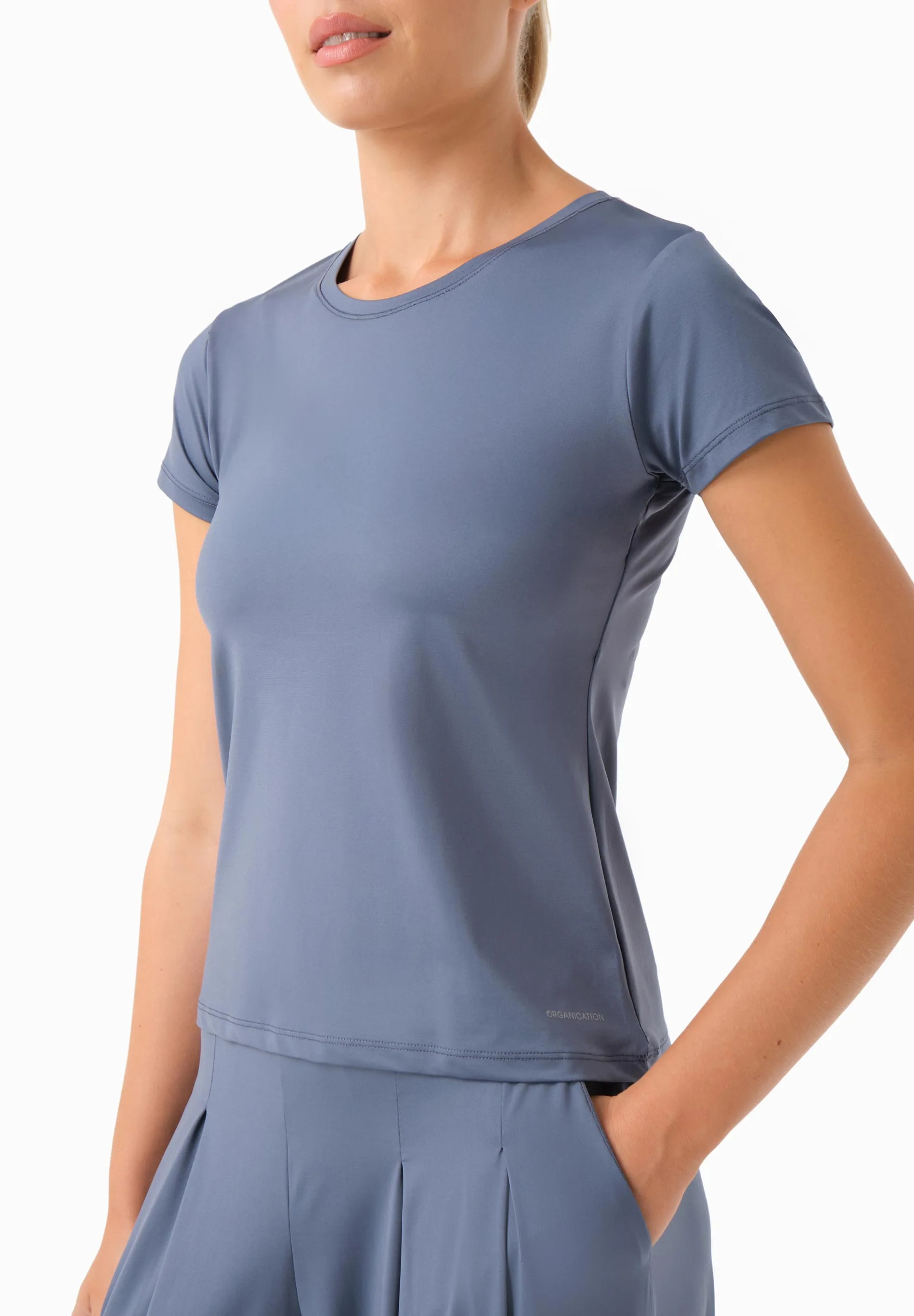 Tattum Sporty T-shirt Soft Indigo sold by Ivalo.com product image thumbnail 3
