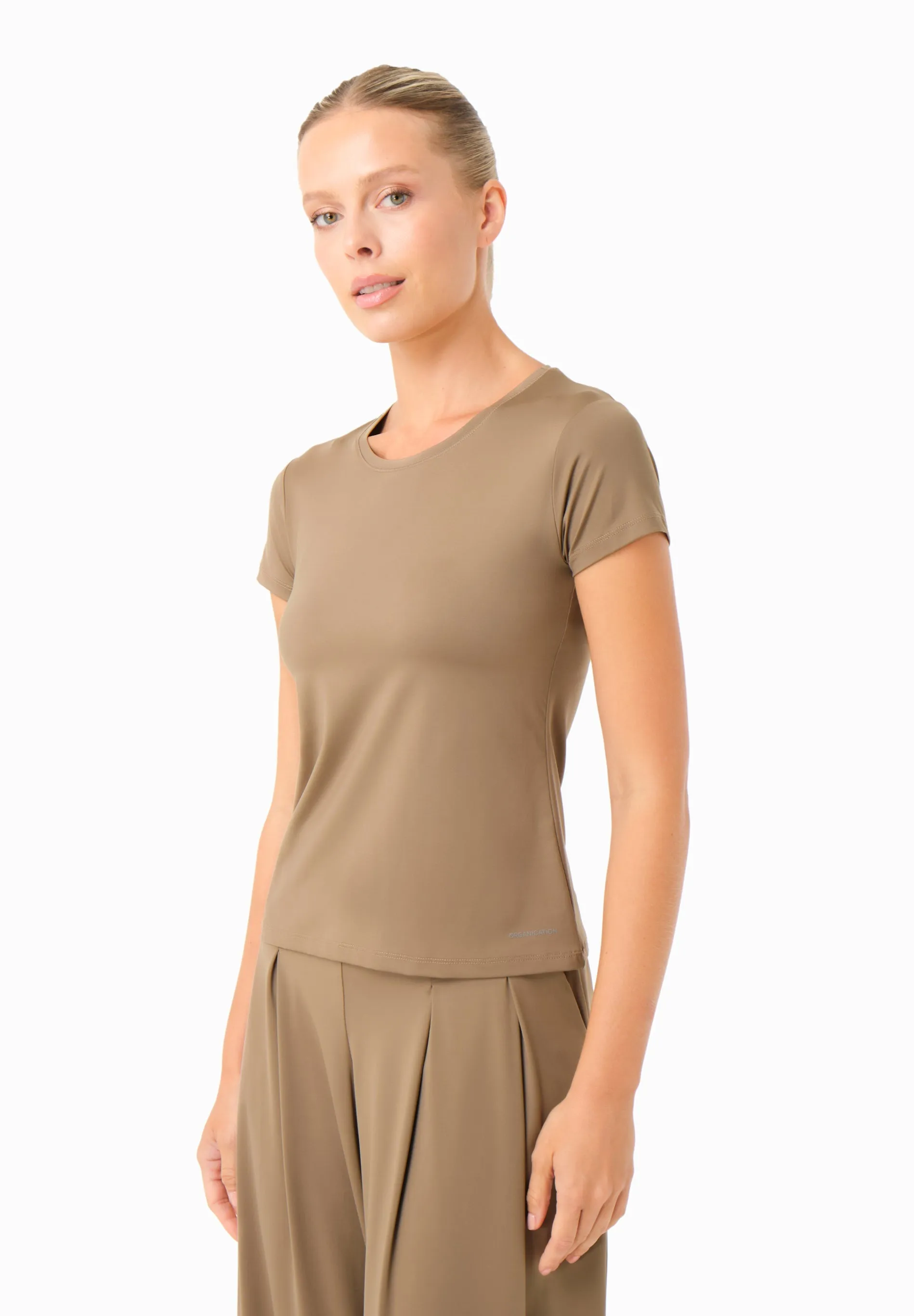 Tattum Sporty T-shirt Gravel sold by Ivalo.com product image thumbnail 4