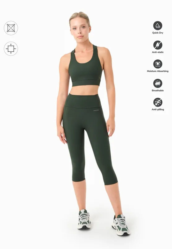 Lailla Capri Leggings Amazonas Green sold by Ivalo.com