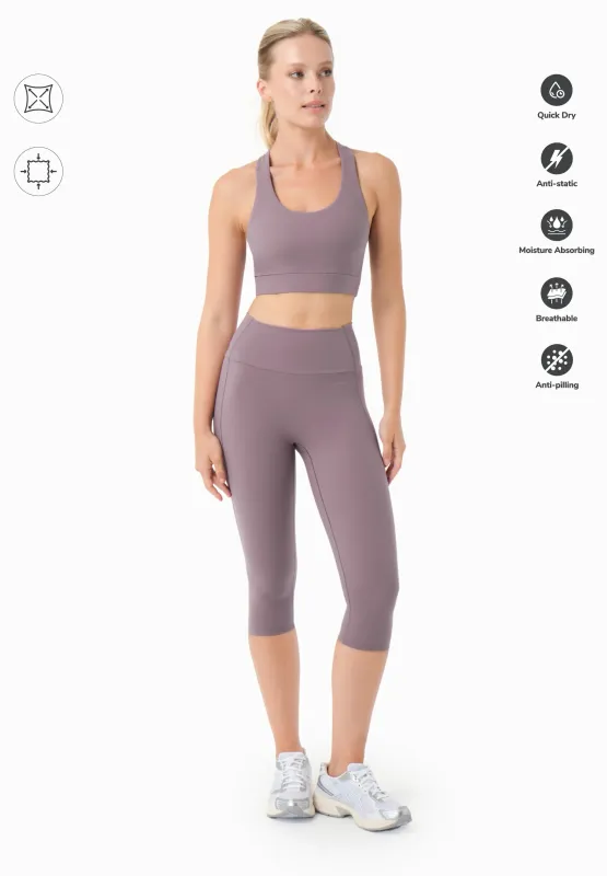 Lailla Capri Leggings Dirty Lilac sold by Ivalo.com