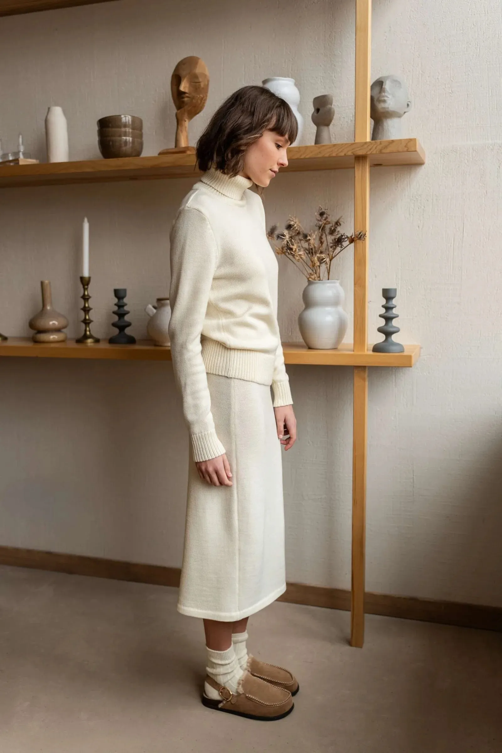 Women's Extra Fine Merino Turtleneck Sweater sold by Ivalo.com product image thumbnail 3