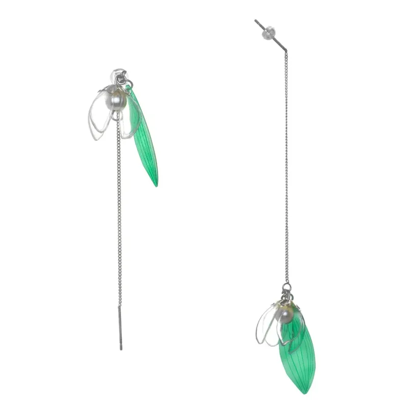 Lily of the Valley Adjustable Earrings sold by Ivalo.com