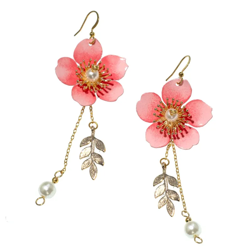 Sakura Spring Drop Earrings made by Ivalo.com