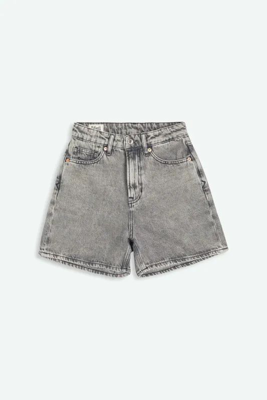Liora Short Well Grey Mid Marble Denim Shorts sold by Ivalo.com