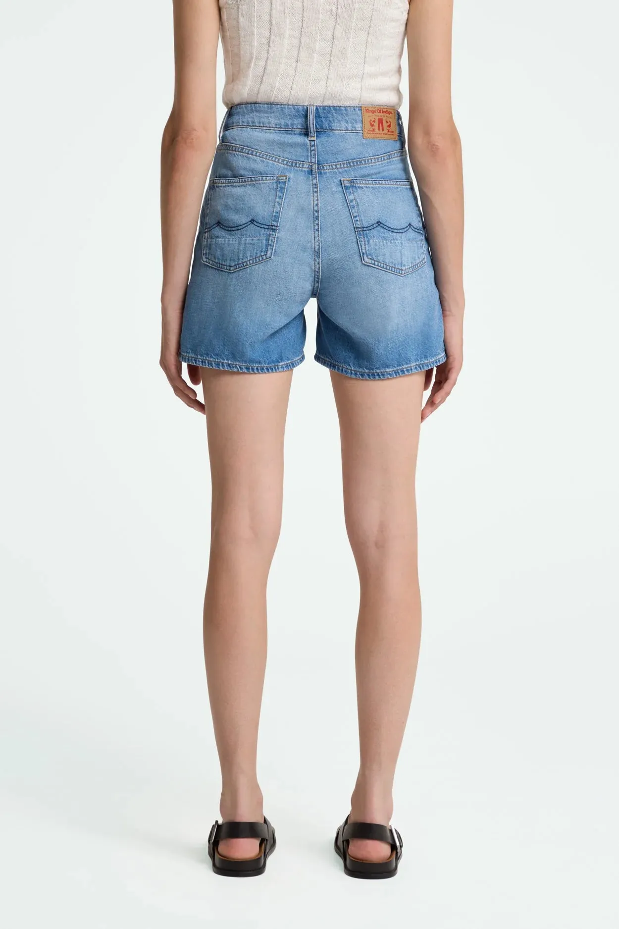 Liora Short Hopcete Electric Mid Denim Shorts sold by Ivalo.com product image thumbnail 2