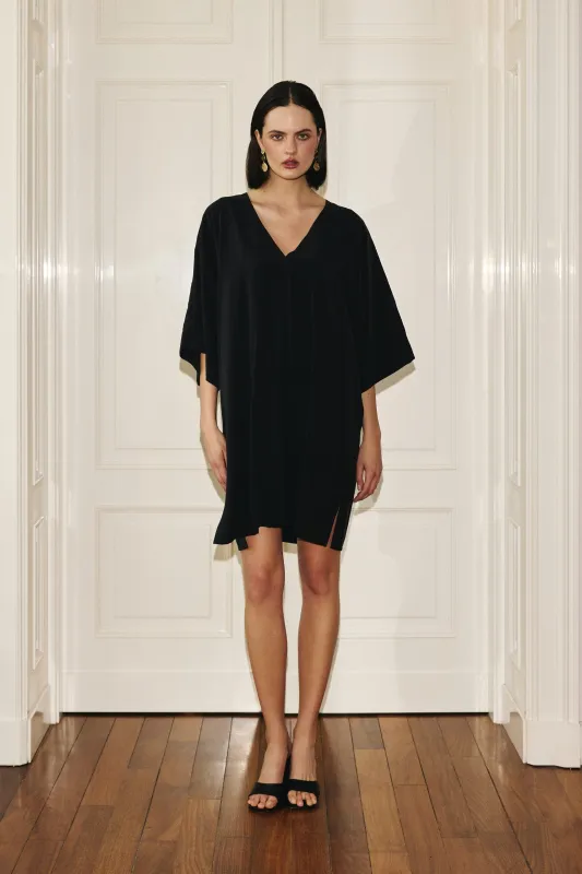 Kimono Dress Black made by Ivalo.com