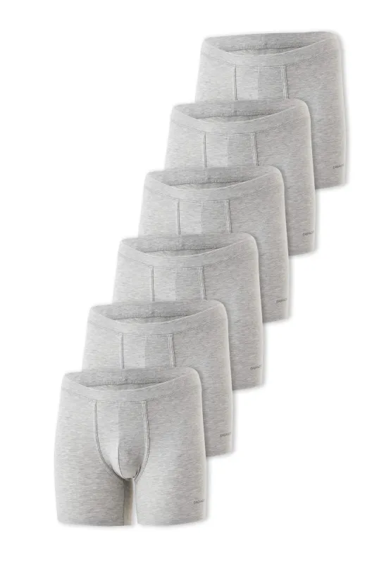 Bowenn Boxer Trunk 6-Pack Grey Melange made by Ivalo.com