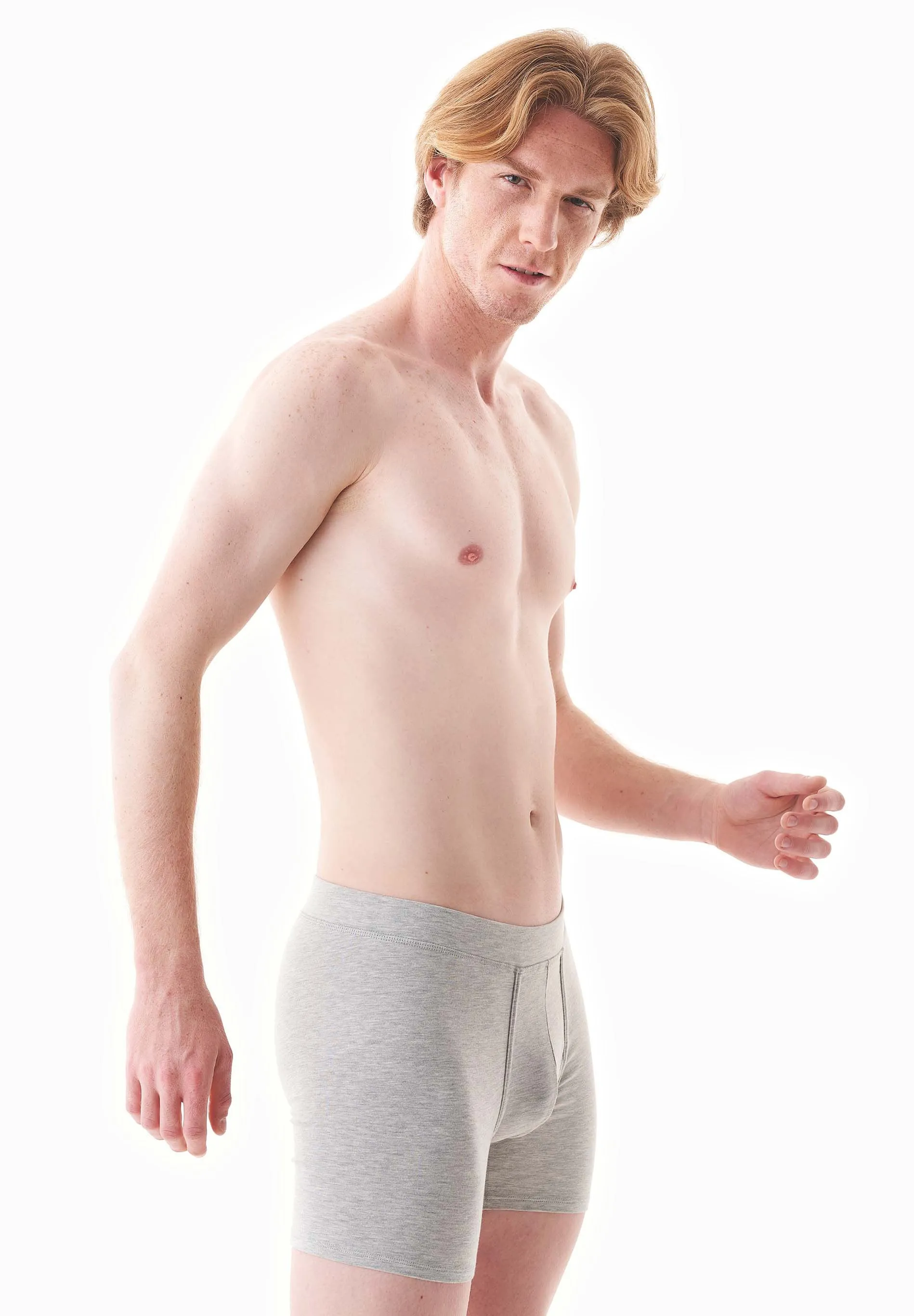 Bowenn Boxer Trunk 3-Pack Grey Melange sold by Ivalo.com product image thumbnail 3