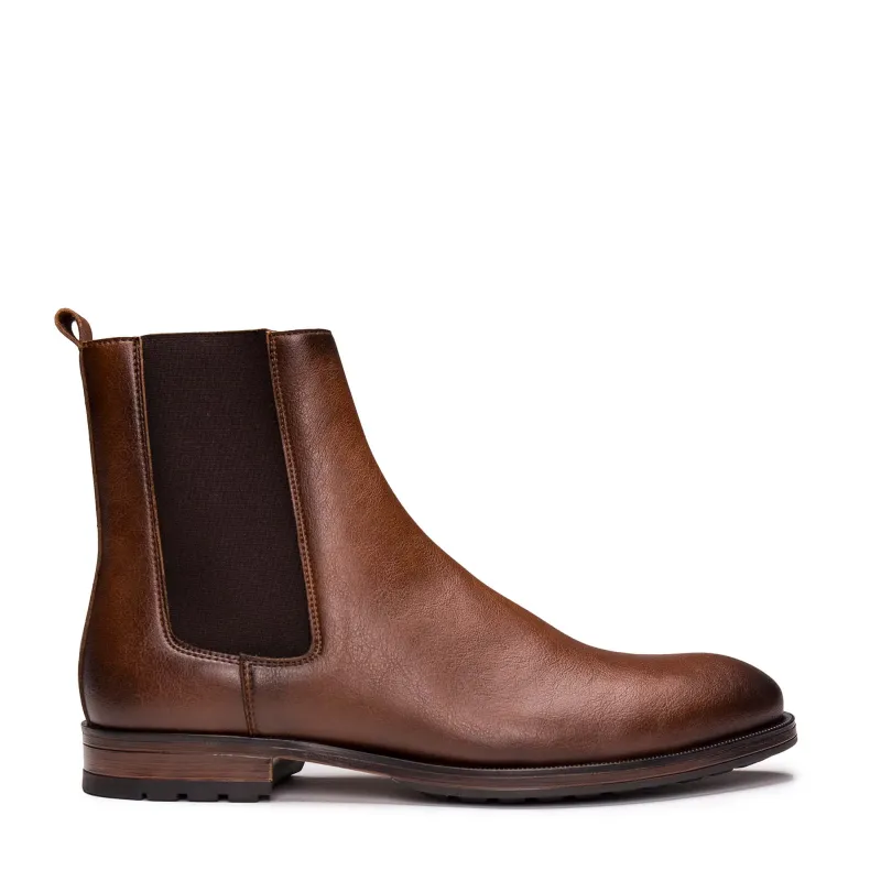 Basti Vegan Chelsea Ankle Boot Brown made by Ivalo.com