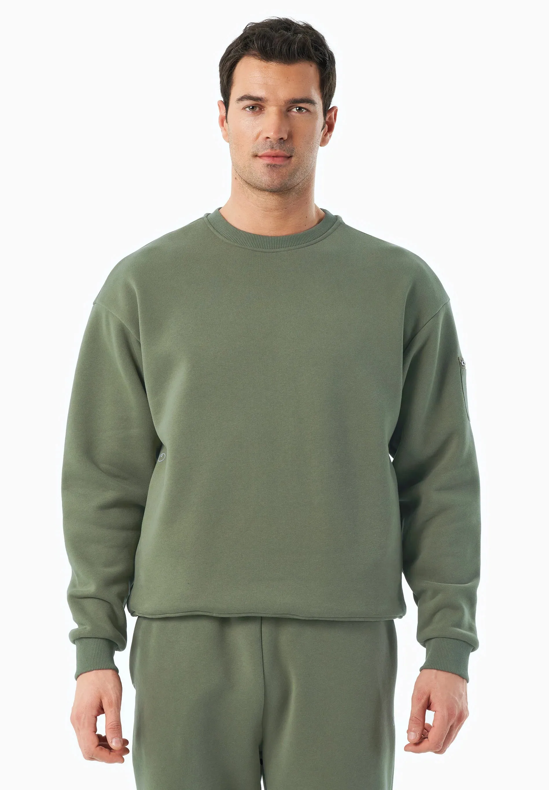 Saylorr Unisex Sweatshirt Olive Green sold by Ivalo.com product image thumbnail 3