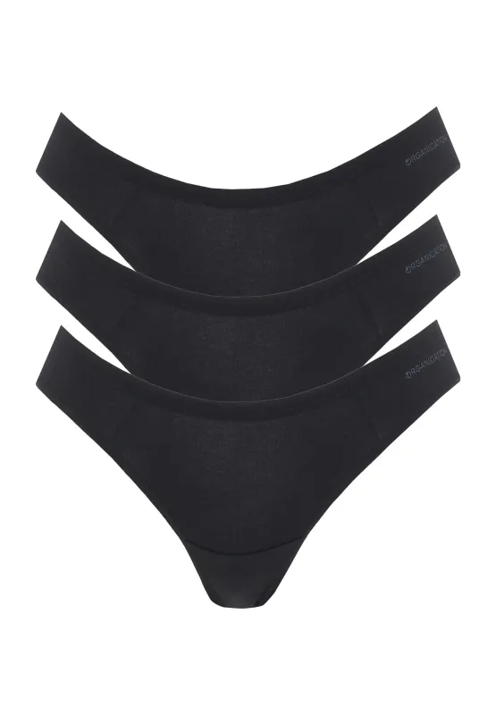 Kavinn Tanga Underpants 3-Pack Black sold by Ivalo.com