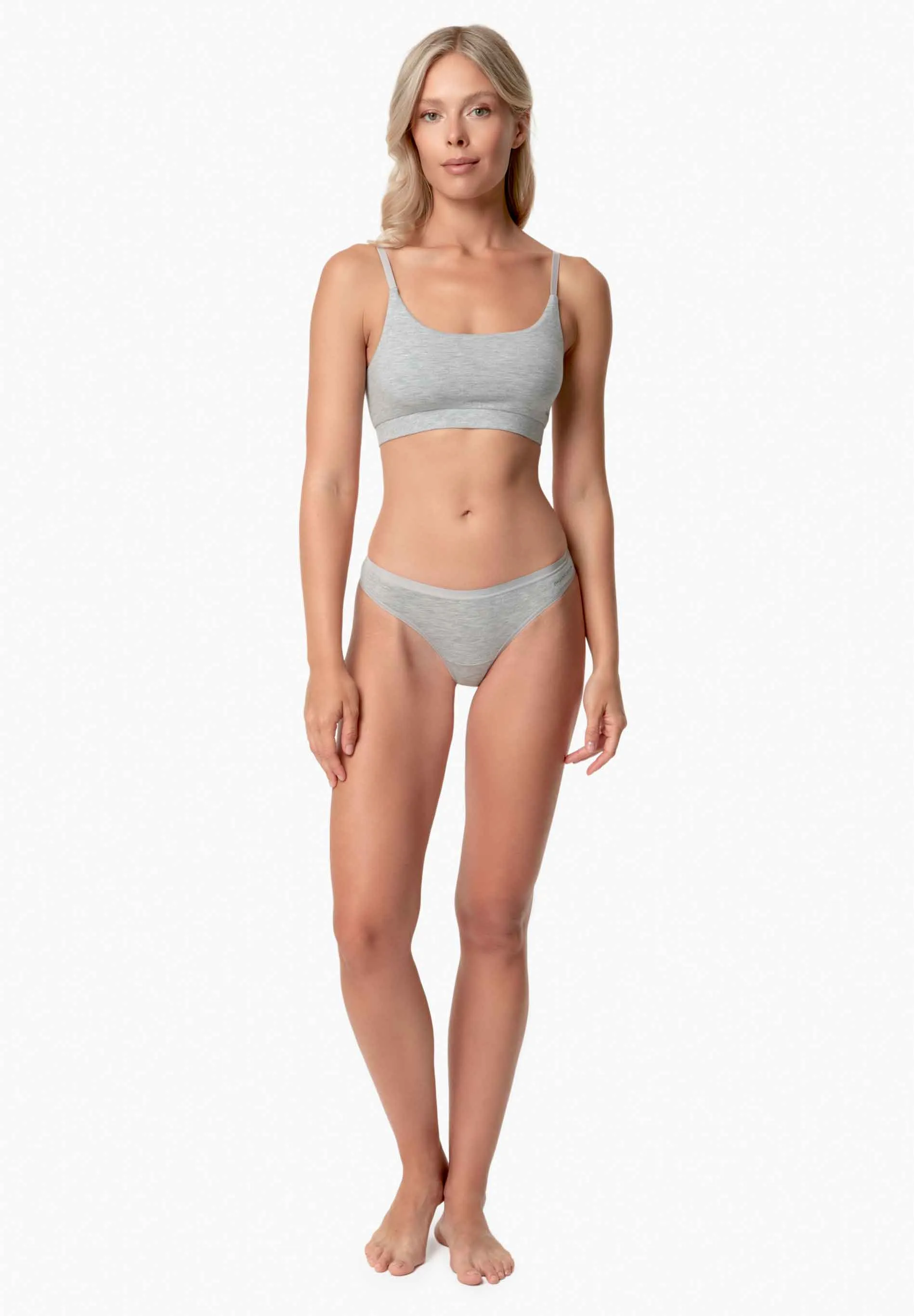 Kavinn Tanga Underpants 3-Pack Grey Melange sold by Ivalo.com product image thumbnail 3