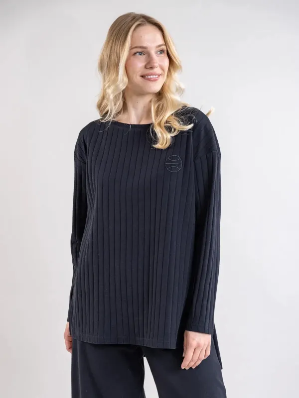 Olos Ribb Shirt Black made by Globe Hope