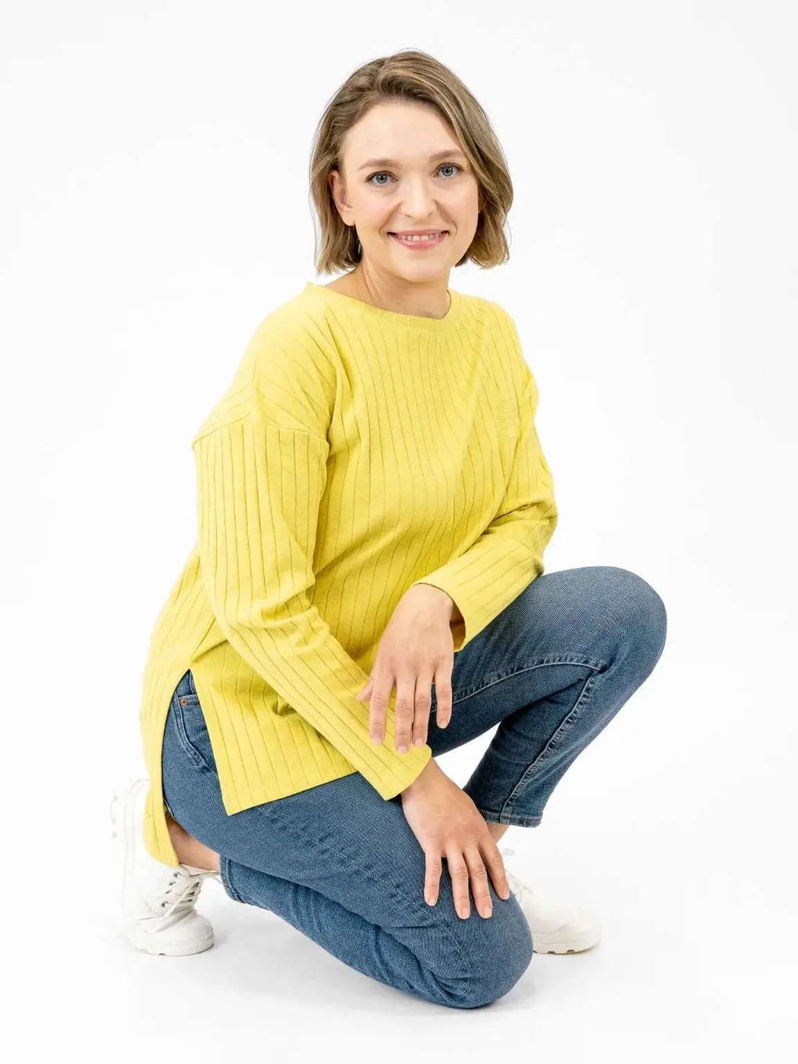 Olos Ribb Shirt Yellow sold by Ivalo.com product image thumbnail 4