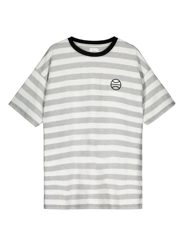 Rehja T-Shirt Grey-White Striped made by Globe Hope