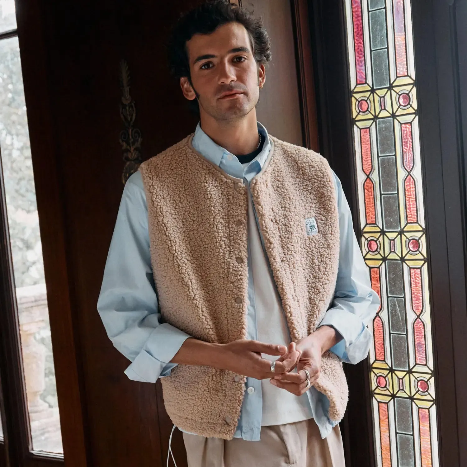 Sherpa Vest Camel Brown sold by Ivalo.com