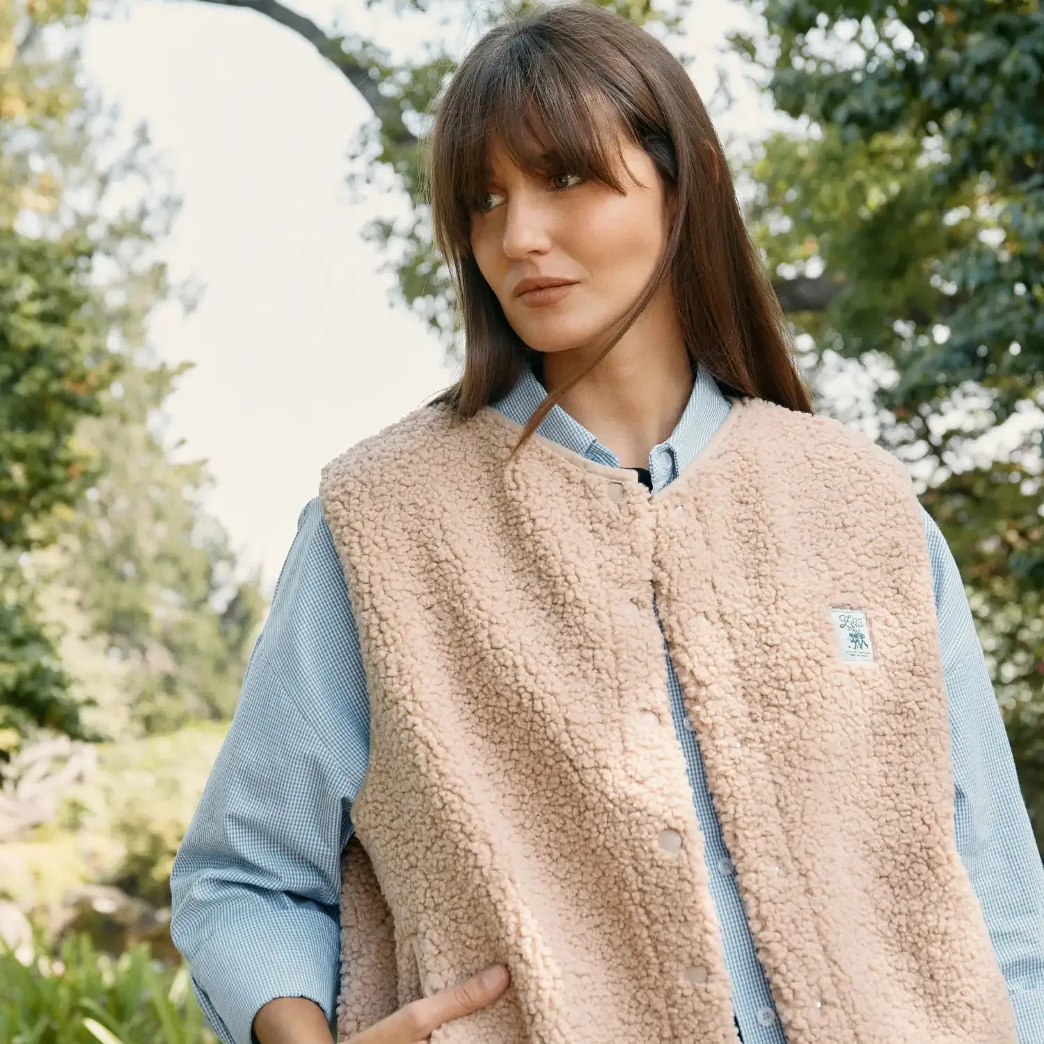 Sherpa Vest Camel Brown sold by Ivalo.com product image thumbnail 4