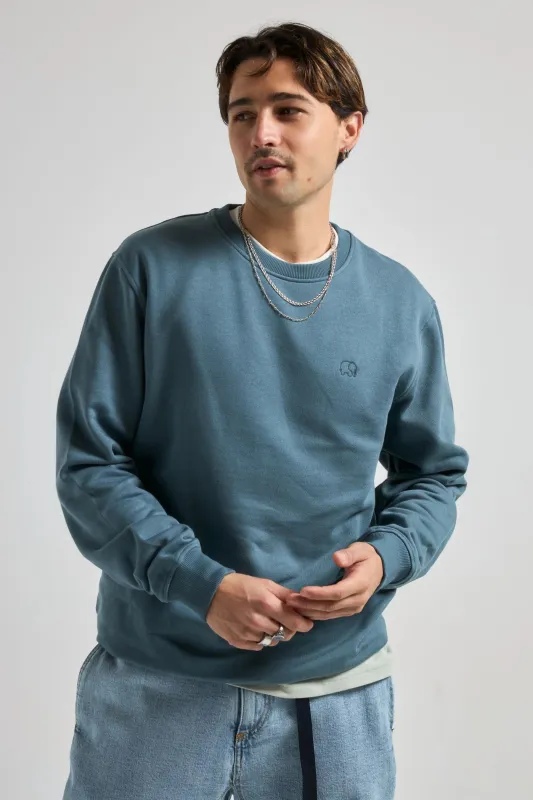 Essential Sweatshirt Deep Spruce sold by Ivalo.com