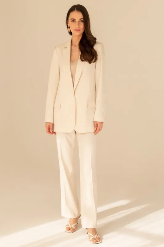Vogue Blazer Cream made by Ivalo.com