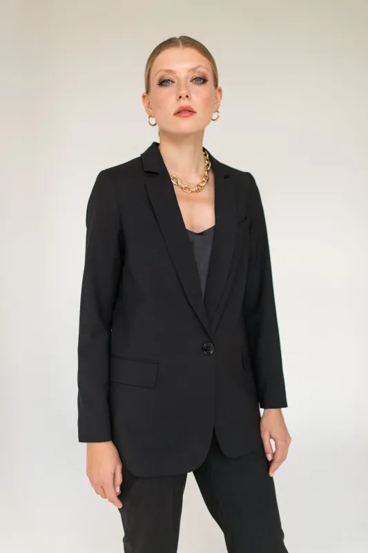 Vogue Blazer Black made by Ivalo.com