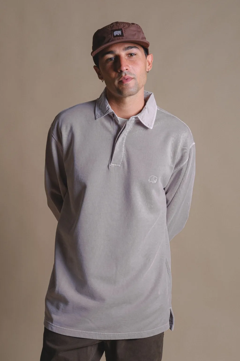 Polo Sweater Island Fossil Grey sold by Ivalo.com product image thumbnail 4
