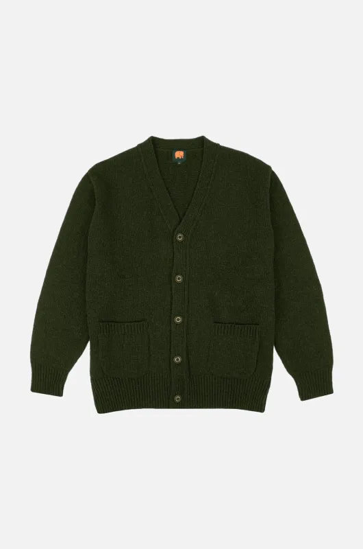 Relleu Cardigan Ivy Green made by Ivalo.com