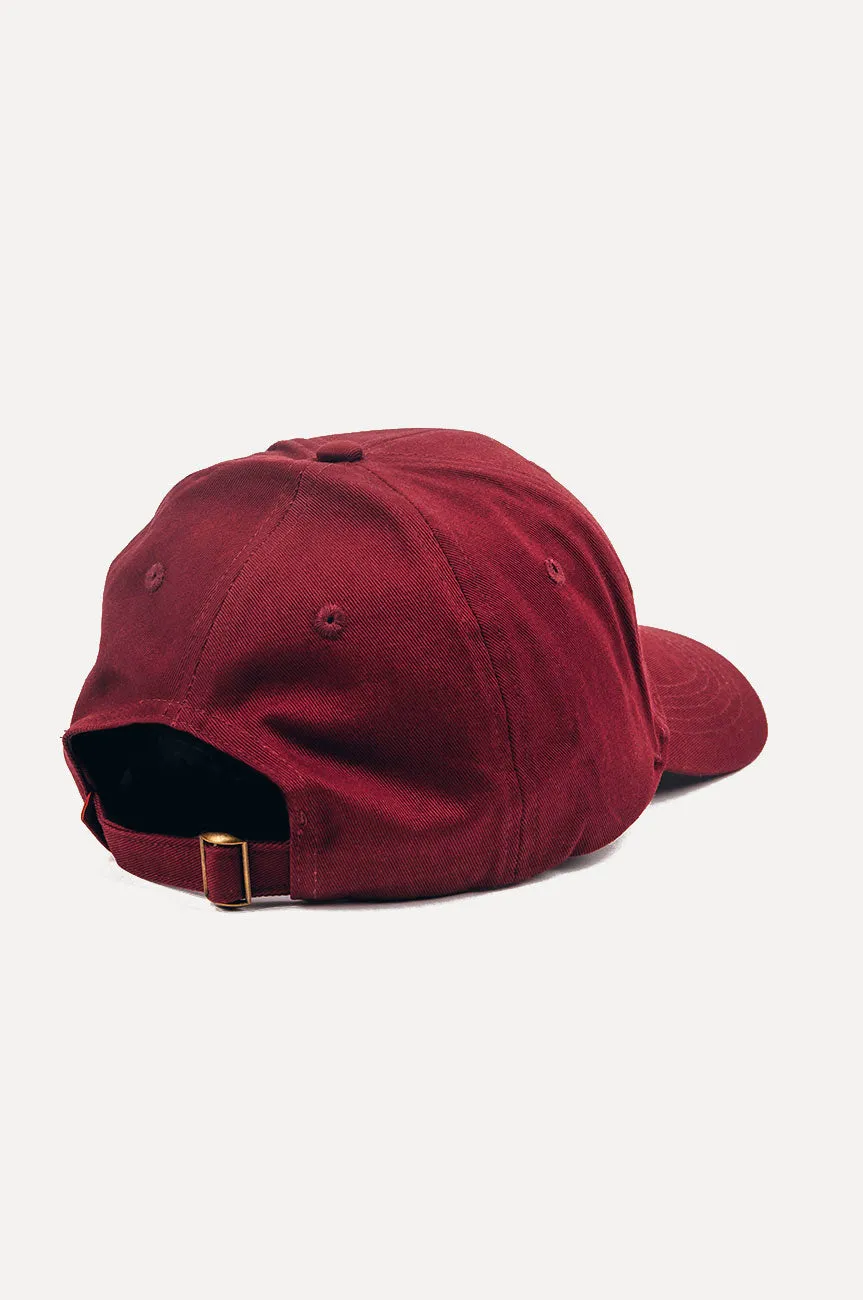 Classic 6 Panel Cap Grape Red sold by Ivalo.com product image thumbnail 2