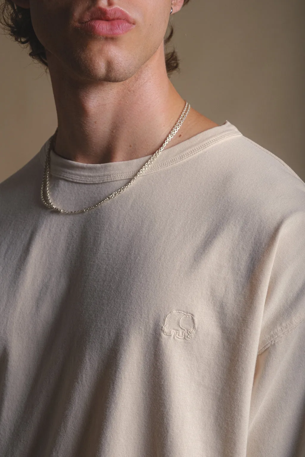 Essential Garment Heavyweight Oversized T-Shirt Pearled Ivory sold by Ivalo.com product image thumbnail 5