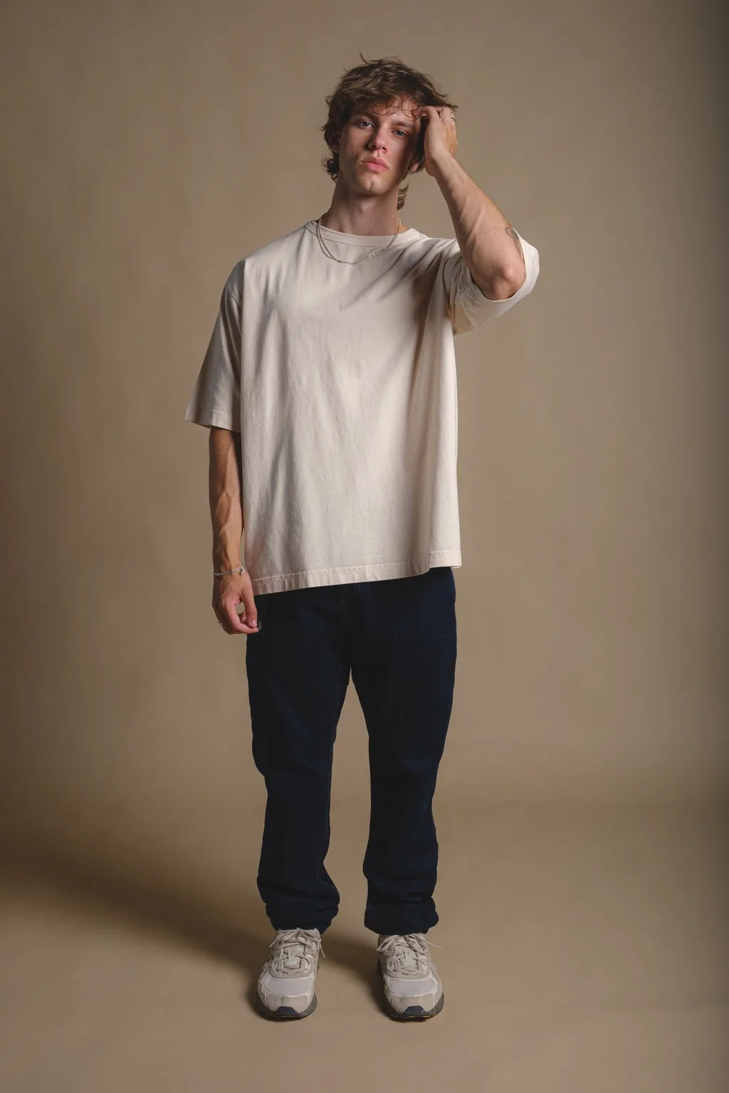 Essential Garment Heavyweight Oversized T-Shirt Pearled Ivory sold by Ivalo.com product image thumbnail 3
