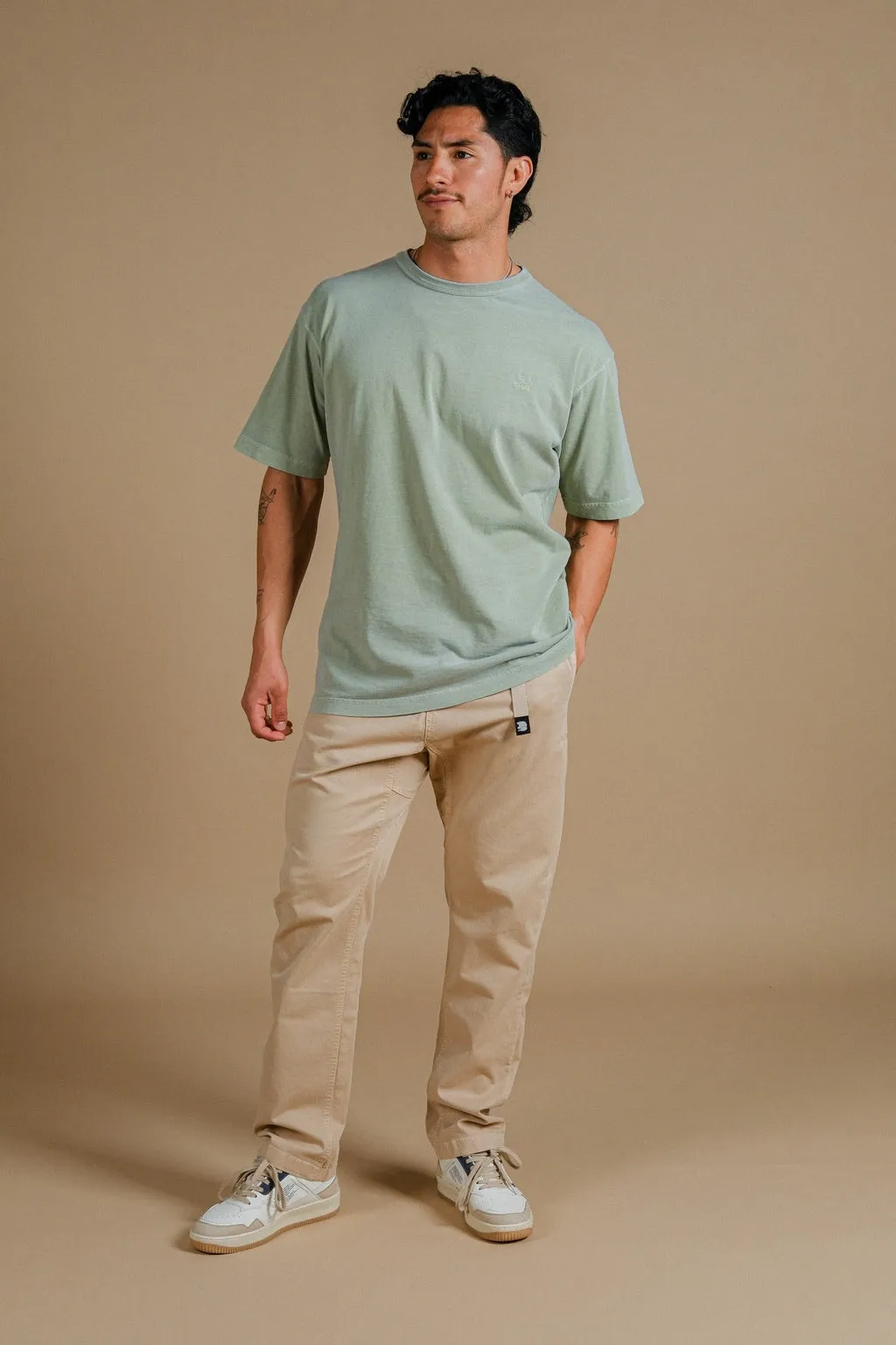 Essential Pigment Heavyweight Oversized T-Shirt Reseda Green sold by Ivalo.com product image thumbnail 4