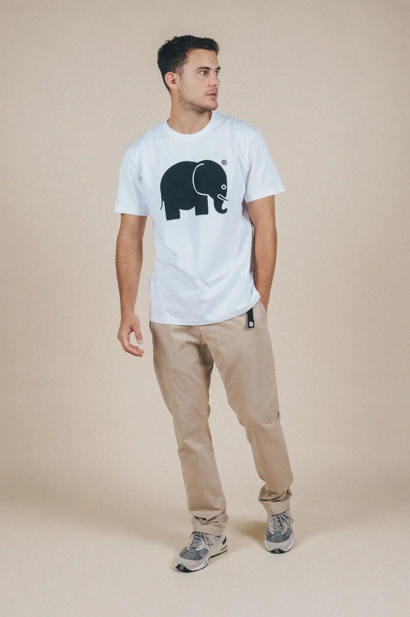 White Organic Classic T-Shirt sold by Ivalo.com product image thumbnail 2
