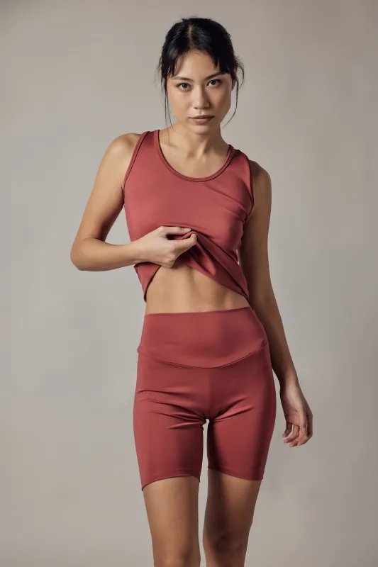 Women's Technical Biker + Sporty Tank Top Set made by Ivalo.com